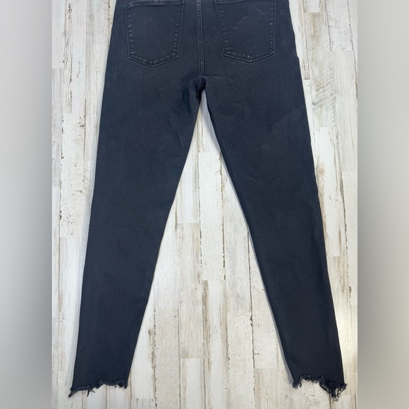 Abercrombie & Fitch Jeans Women 33/ 16 Black Denim Ultra High Rise Super Skinny - Picture 9 of 11